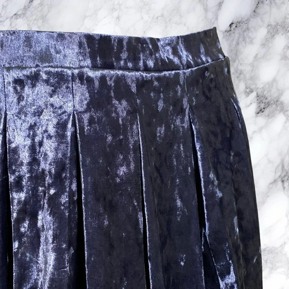 Lovers and Friends Emmry Mini Skirt - Steel Blue